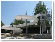 union lido waterslide, family holidays in italy fun