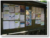 italy family holiday notice board | union lido | bolero