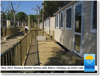 union lido venezia mobile home holidays